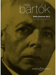 Béla Bartók: Violin Concerto No.2 (noty na housle, klavír)