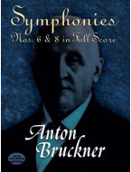 Anton Bruckner: Symphonies No.6 and 8 (noty, partitura)