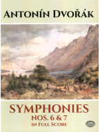 Antonin Dvořák: Symphonies Nos.6 And 7 - New World (noty, partitura)