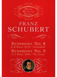 Franz Schubert: Symphony No.8 And No.9 (noty, partitura)