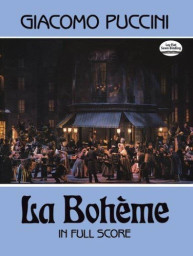 Giacomo Puccini: La Boheme (noty, partitura)