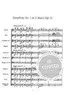 Ludwig van Beethoven: Symphonies Nos. 1, 2, 3 And 4 (noty, partitura)