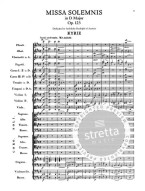 Ludwig van Beethoven: Missa Solemnis (noty, partitura)