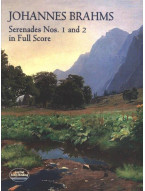 Johannes Brahms: Serenades Nos. 1 and 2 (noty, partitura)