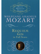 Wolfgang Amadeus Mozart: Requiem K.626 (noty, partitura)