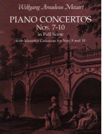 Wolfgang Amadeus Mozart: Piano Concertos Nos. 7-10 (noty, partitura)