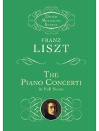 Franz Liszt: The Piano Concerti (noty, mini partitura)