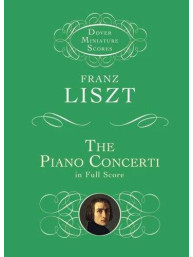 Franz Liszt: The Piano Concerti (noty, mini partitura)