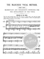 Mathilde Marchesi: Bel Canto, Theorical And Pratical Method (noty na klavír, zpěv)