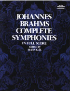 Johannes Brahms: Complete Symphonies (noty, partitura)