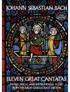 Johann Sebastian Bach: 11 Great Cantatas (noty, partitura)