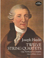 Joseph Haydn: Twelve String Quartets (noty, partitura)