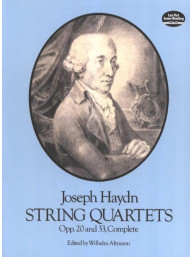 Joseph Haydn: String Quartets Opp. 20 And 33 Complete (noty, partitura)