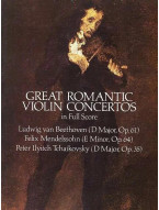 Great Romantic Violin Concertos (noty, partitura)