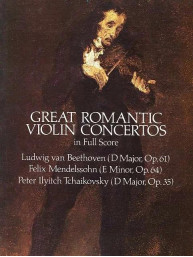 Great Romantic Violin Concertos (noty, partitura)