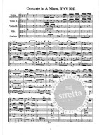 Johann Sebastian Bach: The Three Violin Concerti (noty, partitura)