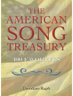 American Song Treasury: 100 Favorites (noty na klavír, zpěv, akordy)