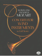 W.A. Mozart: Concerti For Wind Instruments (noty, partitura)