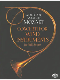 W.A. Mozart: Concerti For Wind Instruments (noty, partitura)