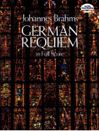 Johannes Brahms: German Requiem (noty, partitura)