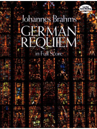 Johannes Brahms: German Requiem (noty, partitura)