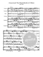 Johann Sebastian Bach: Complete Concertos for 2 or More Harpsichords (noty, partitura)