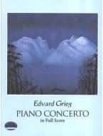 Edvard Grieg: Piano Concerto (noty, partitura)