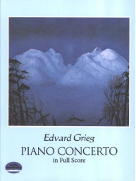 Edvard Grieg: Piano Concerto (noty, partitura)