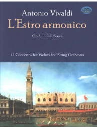 Antonio Vivaldi: L'Estro Armonico Op.3 (noty, partitura)