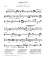Béla Bartók: String Quartet No. 2 Op. 17 (noty pro smyčcový kvartet, party)