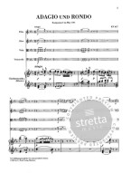 Wolfgang Amadeus Mozart: Adagio And Rondo K.617 (noty, partitura, party)