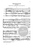 Alban Berg: String Quartet op. 3 (noty, partitura)
