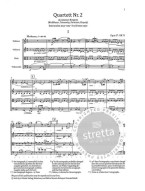 Béla Bartók: String Quartet No. 2 Op. 17 (noty pro smyčcový kvartet, partitura)