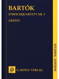 Béla Bartók: String Quartet no. 3 (noty pro smyčcový kvartet, partitura)