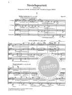 Arnold Schönberg: String Quartet no. 2 op. 10 with soprano part (noty pro smyčcový kvartet, partitura)