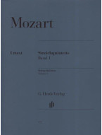 Wolfgang Amadeus Mozart: String Quintets 1 (noty pro smyčcový kvintet, party)