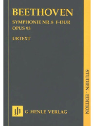 Ludwig van Beethoven: Symphony No. 8 in F major Op. 93 (noty, partitura)