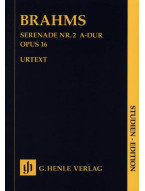 Johannes Brahms: Serenade No. 2 In A Major OP 16 (noty, partitura)