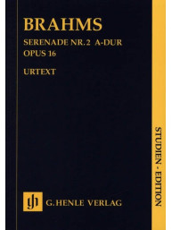 Johannes Brahms: Serenade No. 2 In A Major OP 16 (noty, partitura)