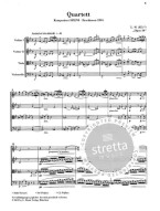 Claude Debussy: String Quartet (noty pro smyčcový kvartet, partitura)