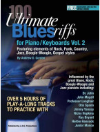 100 Ultimate Blues Riffs Vol. 2 (noty na klavír)(+audio)