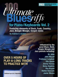 100 Ultimate Blues Riffs Vol. 2 (noty na klavír)(+audio)
