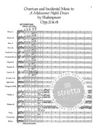 Felix Mendelssohn Bartholdy: Major Orchestral Works (noty, partitura)