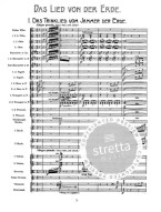 Gustav Mahler: Das Lied Von Der Erde (noty, partitura)