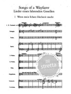 Gustav Mahler: Songs Of A Wayfarer And Kindertotenlieder (noty, partitura)