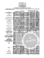 Giacomo Puccini: Tosca (noty, partitura)