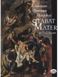 Giovanni Battista Pergolesi: Stabat Mater (noty, partitura)