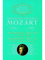 Wolfgang Amadeus Mozart: Symphony No. 40 & 41 (noty, partitura)