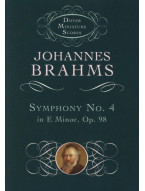 Johannes Brahms: Symphony No. 4 In E Minor Op.98 (noty, partitura)