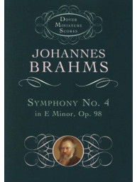 Johannes Brahms: Symphony No. 4 In E Minor Op.98 (noty, partitura)